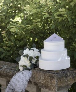 Urne gâteau mariage pièce montée