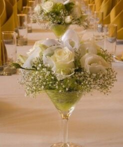 LOCATION vase cocktail martini bonbonnière