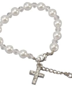 Bracelet de communion enfant croix