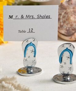 Mini tong marque table mariage thème marin