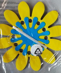Guirlande accordéon de fleurs multicouleurs 3M