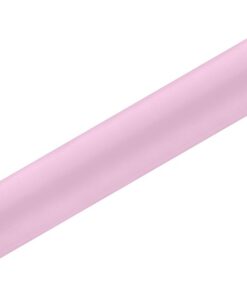 Chemin de table mariage en satin Rose 36cm 9 mètres