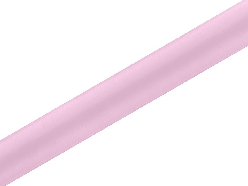 Chemin de table mariage en satin Rose 36cm 9 mètres Chemin de table mariage en satin Rose 36cm 9 mètres