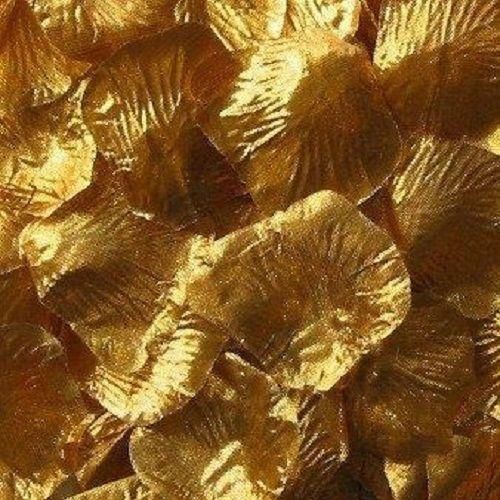 500 pétales de roses dorés métallisés OR gold 500 pétales de roses dorés métallisés OR gold