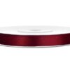 Ruban satin 6 Mm bordeaux marsala