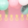 Guirlande ananas dorés tropical 2M