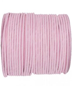 Cordon fil ruban papier rose laitonné 20 M