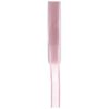 20M Ruban rose organdi bords en satin 6mm
