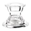 Location bougeoir en verre bougie chauffe plat ou flambeau