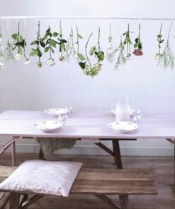 Location arche de table suspension pince métal blanc