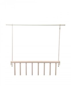 Location arche de table suspension pince métal blanc