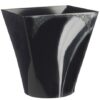 20 Verrine ciselée Noir design amuse-bouche