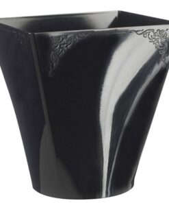 20 Verrine ciselée Noir design amuse-bouche