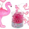 location guirlande LED flamant rose tropical