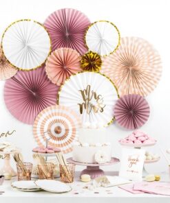 Cake topper Love papier doré gold 17cm