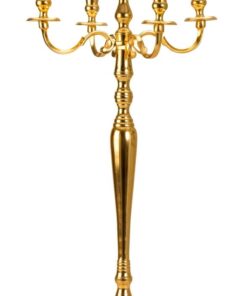 Location Chandelier 5 branches or GOLD H80cm