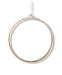 Cercle Armature en bois 30cm attrape rêve DIY