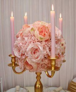 Location Chandelier 5 branches or GOLD H80cm