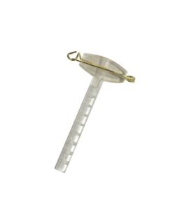 25 support T épingles transparent boutonnières mariage