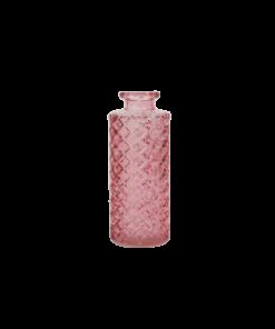 LOCATION vase bouteille solifleur rose ciselé vintage