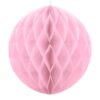 La Boule Alvéolée en papier ROSE clair 40cm
