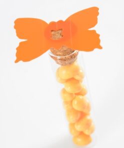 44 Tube éprouvette à dragées en verre 10cm