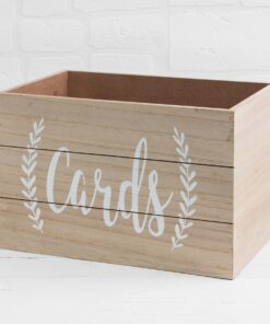 Location boite en bois 
