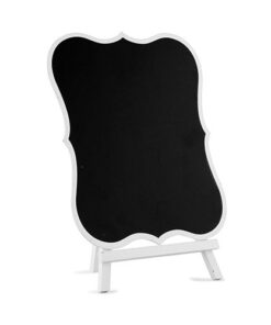 LOCATION chevalet de table bois blanc H32cm