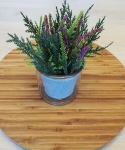 Location vase pot bougeoir en verre transparent