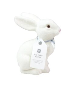 LOCATION lapin blanc H16cm table Alice