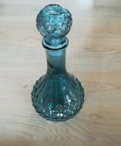 Location carafe vintage bleu vase