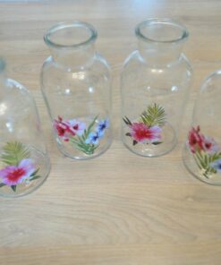 LOCATION 4 vases fleurs champêtre bohème tropical