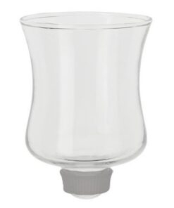 Location 5 bougeoir pour chandeliers verre transparent