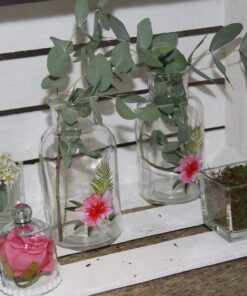 LOCATION 4 vases fleurs champêtre bohème tropical