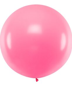 Le ballon géant rose pastel 90cm en latex