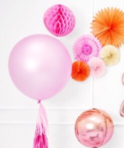 Le ballon géant rose pastel 90cm en latex