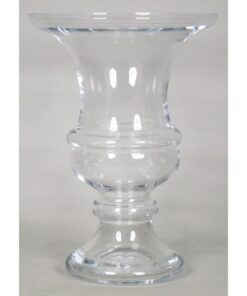 LOCATION vase élégant MEDICIS sur pied H45cm