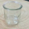 Location lot 15 pots yaourt bougeoir verre photophore