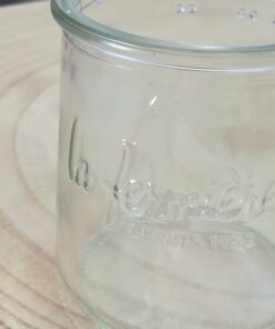 Location lot 15 pots yaourt bougeoir verre photophore