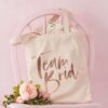 Le sac tote bag "team bride"