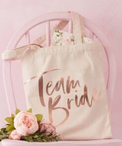 Le sac tote bag "team bride"