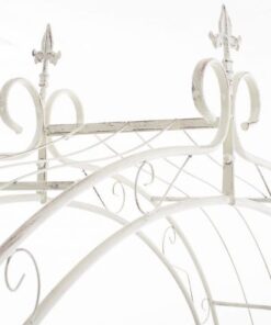 Location arche arrondie crème métal cérémonie mariage