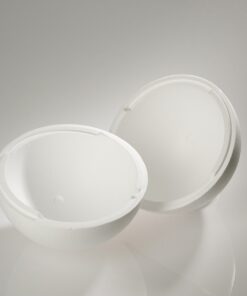 Boule en 2 parties - polystyrène - 30 cm