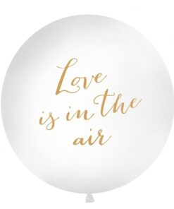Le ballon géant mariage Love is in the air