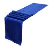 Location chemin de table bleu roi