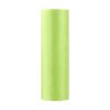 9 M de satin vert pomme anis 16 cm