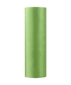 9 M de satin vert gazon 16cm