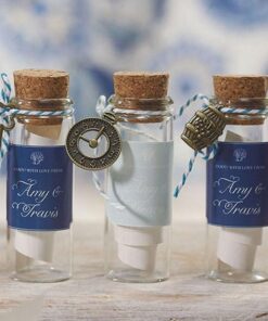 Petite bouteille en verre avec bouchon bouchon 6pc
