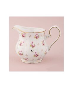 LOCATION 4 tasses vintage vase pot lait mariage Alice