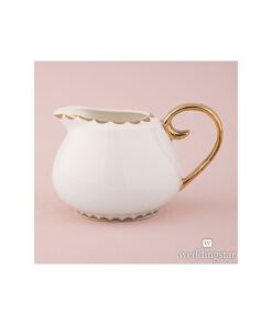 LOCATION 4 tasses vintage vase pot lait mariage Alice